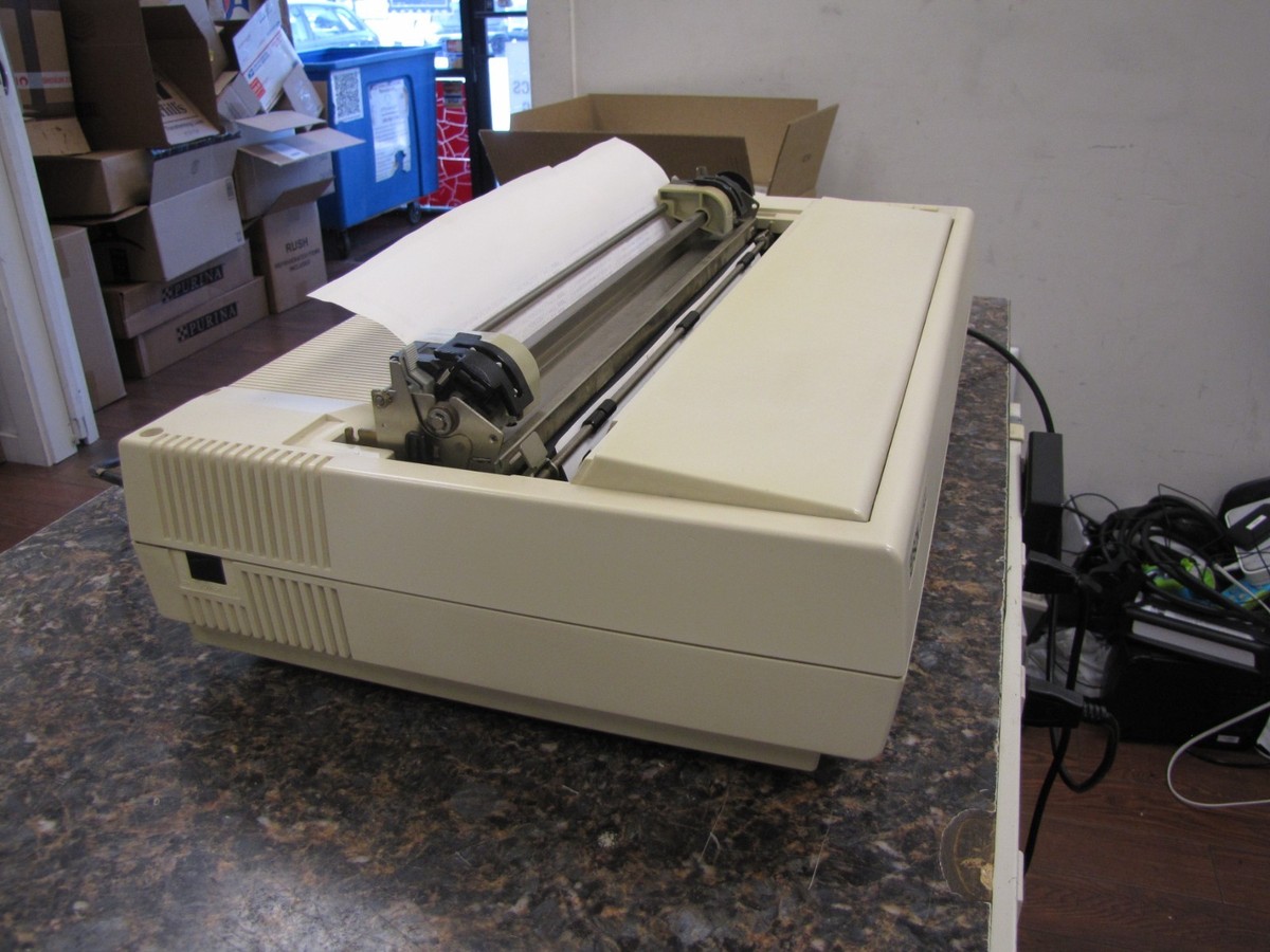 RARE Vintage Epson LQ-1500 P10UA Terminal Dot Matrix Printer