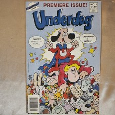 Underdog #1 Gold Key Comics First Issue RAW Ungraded
