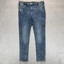 New Divided Womens Super Skinny Ultra High Waist Stretch Jeans Size 18