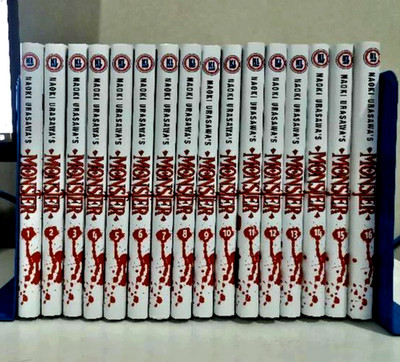 COMPLETE Monster Manga by Naoki Urasawa FULL Vol. 1-18 Set Comic English Anime