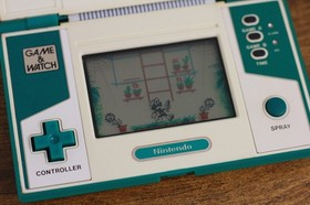 NINTENDO Green House Game and Watch in Good Condition Tested GH-54 1983