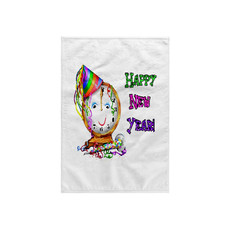 3Drose 3D Rose Twl39621 Happy Year Towel 15 X 22