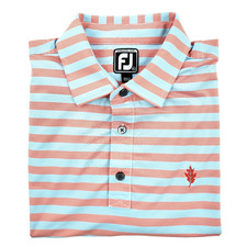 FootJoy Golf Polo Shirt XL Striped Short Sleeve Performance Athletic Fit NWOT