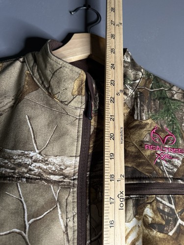 Women’s Size Medium - Realtree Jacket Brown Camo Real Tree Hunting Coat - Picture 3 of 6