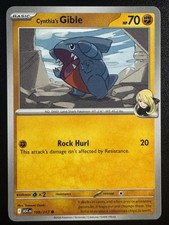 Cynthia's Gible 109/217 Common Ascended Heroes Pokemon Near Mint