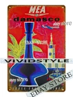 Tin Sign 1962 Damascus Syria Travel Poster Vintage Decor Plaque nostalgic garage
