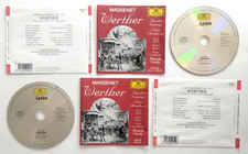 Cd Werther[Preludio-Atto I-Atto II] Jules Massenet Placido Domingo Auger (SOS)