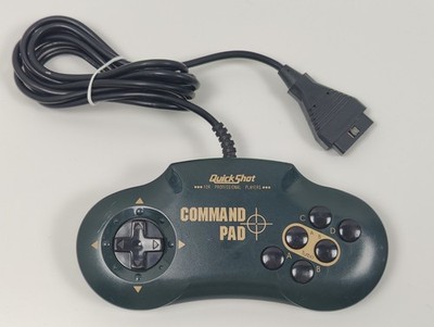 QuickShot Command Pad QS-217 PC Video Game Controller Untested 