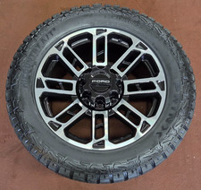 4 New Oem Spec 22 F250 F350 F-250 F-350 Black Superduty Rims Wheels Tires