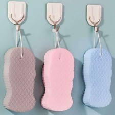 1/2Pcs Ultra Soft Bath Body Shower Sponge Super Soft Exfoliating Bath Sponge New