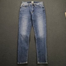 Todd Snyder Skinny Fit Jeans Mens 30x32 Blue Stretch Denim 32-JE999233-BL43