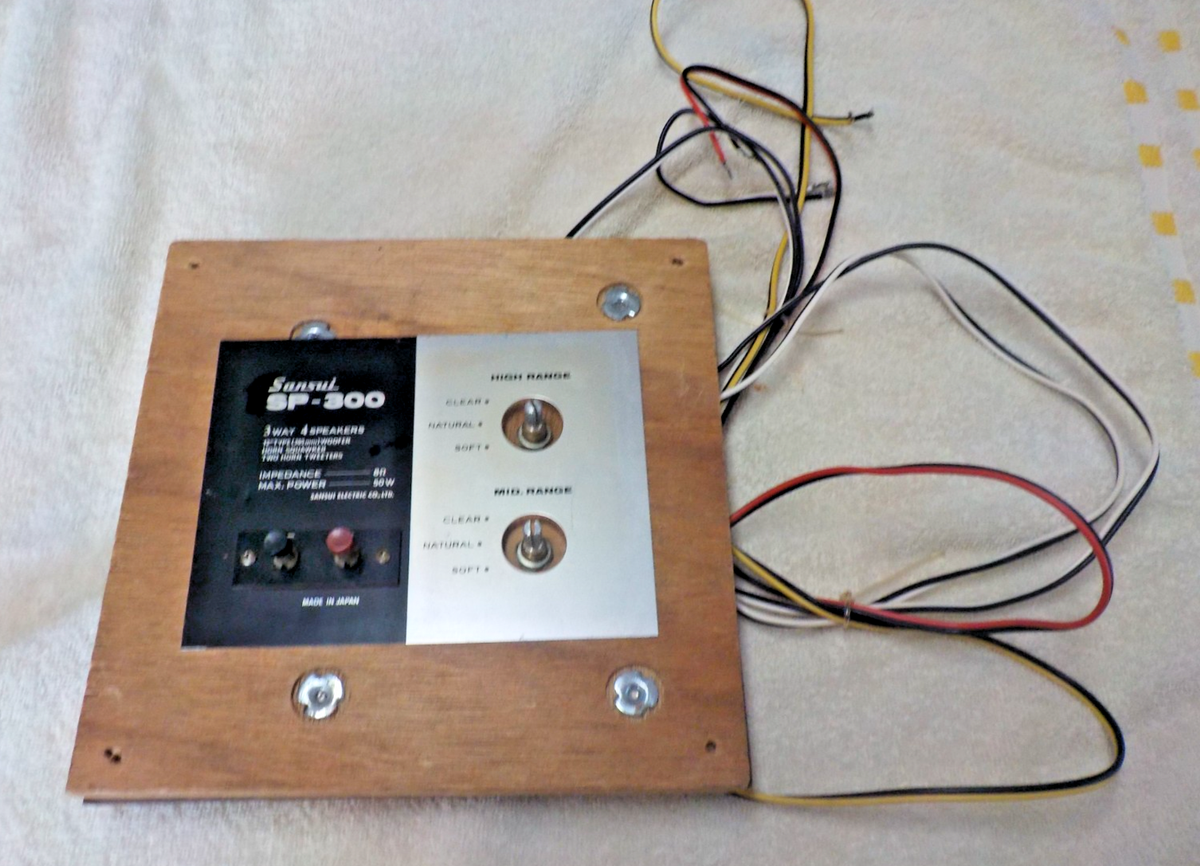 Vintage Sansui T-300 For SP300 Speaker - Crossover | eBay