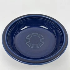 Vintage Fiesta Fiestaware Cobalt Blue 6 7/8” Cereal Salad Bowl Homer Laughlin