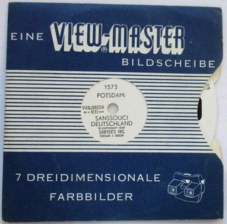 VIEW MASTER 3D BILDSCHEIBE 1573 POTSDAM | SANSSOUCI