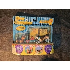 Show Champions Vintage Yorkshire Terrier & Siberian Husky 1997 Action Toys NOS
