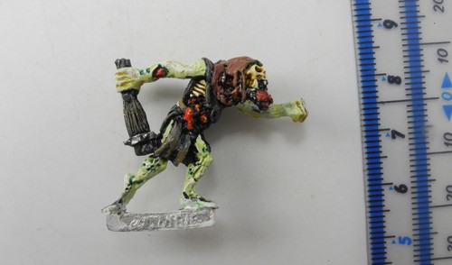 Zombie Metall C18 Untote Zombies Armee bemalt Fleischfresser Warhammer 1980er 38