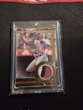 Jose Altuve 2022 Topps Museum Collection /25 Gold Meaningful Materials #MMR2-JAL