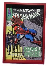 The Amazing Spiderman Escape Impossible 3D Wood Wall Art 8X12