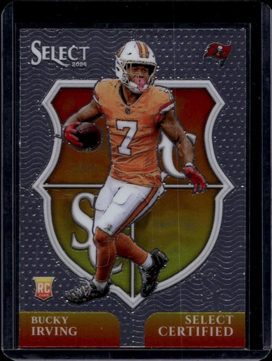 2024 Panini Select - Select Certified Rookies #21 Bucky Irving
