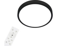 Led Deckenleuchte 22W 2900 Lm 4000 K Rgb Farbwechsler Ø 38 Cm Runa Schwarz + Nac