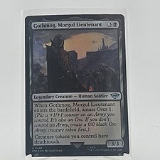 Gothmog, Morgul Lieutenant [Foil] #87 Prices | Magic Lord of the Rings |  Magic Cards