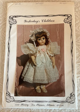 Yesterday's Children 24-25 Doll Dress PATTERN Vtg Antique Dolls BS-225 UNCUT