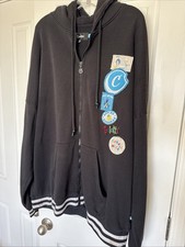 Cookies 3XL Award Tour Hoodie Black Patches Zip some imperfections
