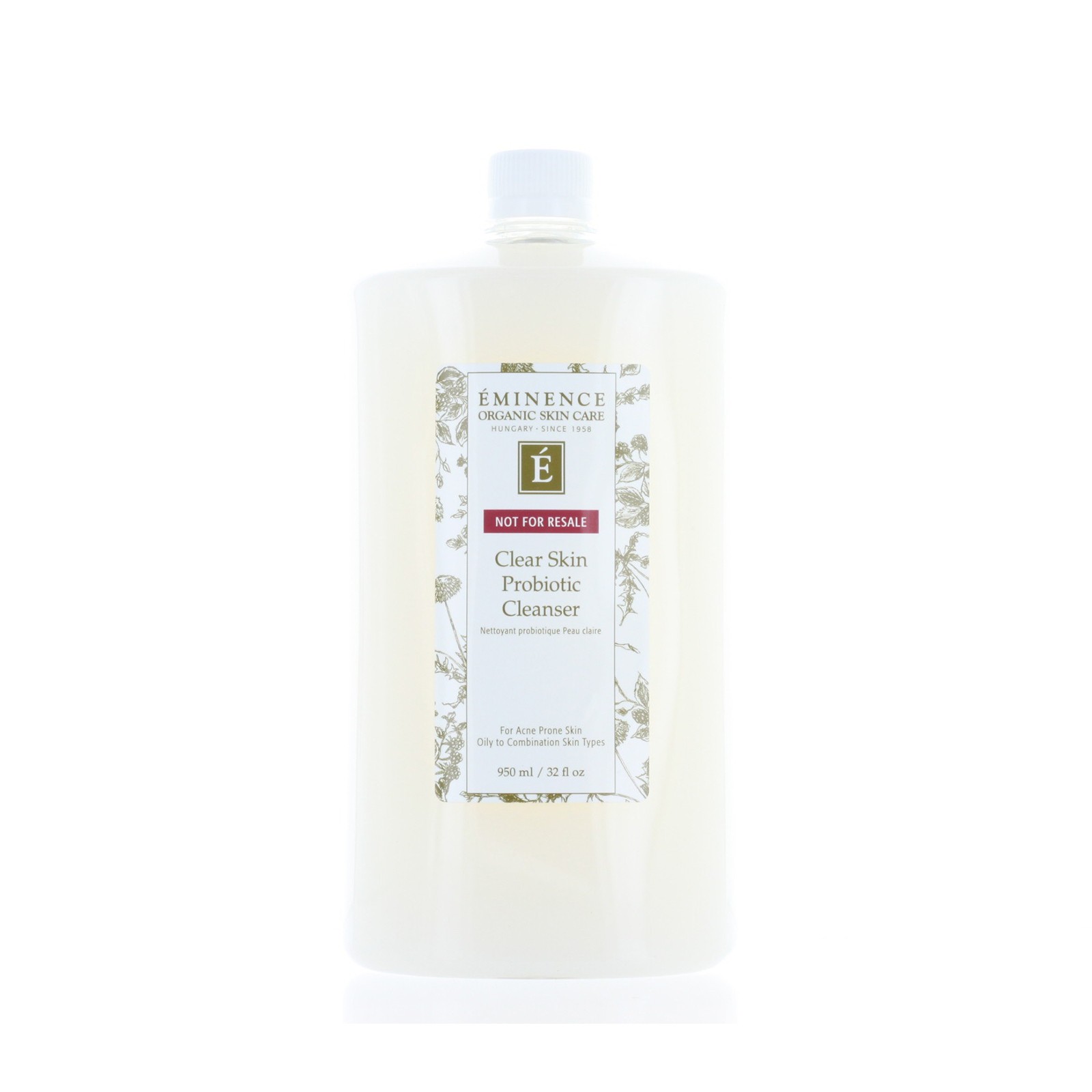 Eminence Clear Skin Probiotic Cleanser 32oz NEW FAST SHIP 