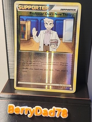 Professor Oak's New Theory 101/123 HeartGold & SoulSilver Reverse Holo Pokémon