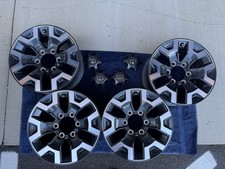 Toyota Tacoma 2016-2023 Oem Wheel 16 Black Silver Alloy Part 42611-04161