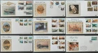 z(JER-235) JERSEY 1989 FDC set of (9) First Day BENHAM Covers (ALL pictured)
