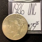 1926 Peace Silver Dollar UNC! ENN Coins