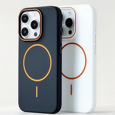 Stoßfeste Magnet Luxus Hülle für iPhone 11 12 13 14 15 16 17 Pro Max Plus