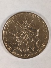 France / 10 Francs / 1979 (Tranche B) / KM#940 / World Coin