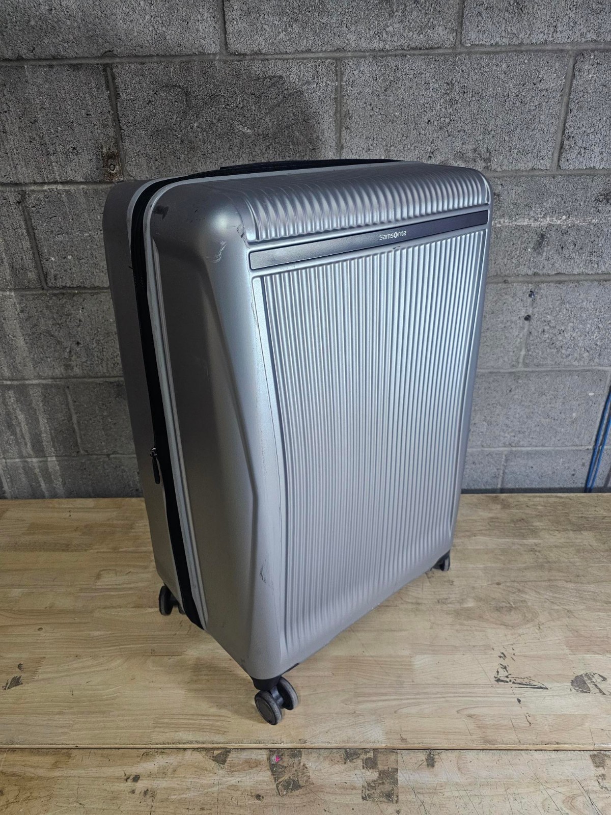 Suitcase Silver