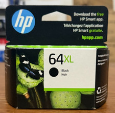 GENUINE HP 64XL Black HIGH YIELD Ink Cartridge N9J92AN 2025 NEW SEALED FREE SHIP