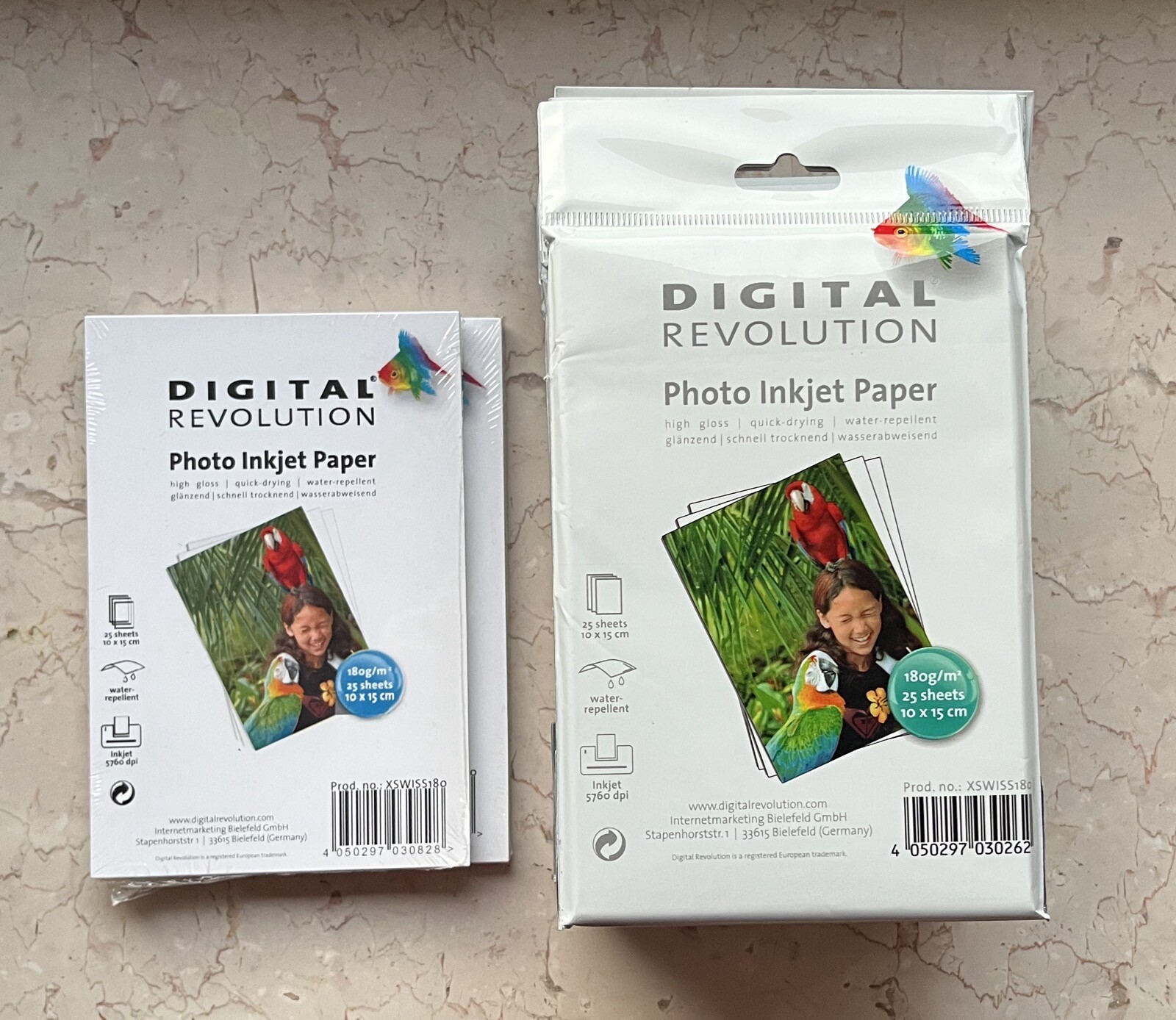 Digital Revolution / 15 x 25 Blätter / Photo Inkjet Paper / 10x15 cm / NEU OVP eBay