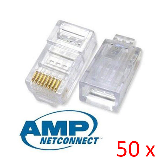 RJ-45 Cat-5eプラグ(パンド) 400個