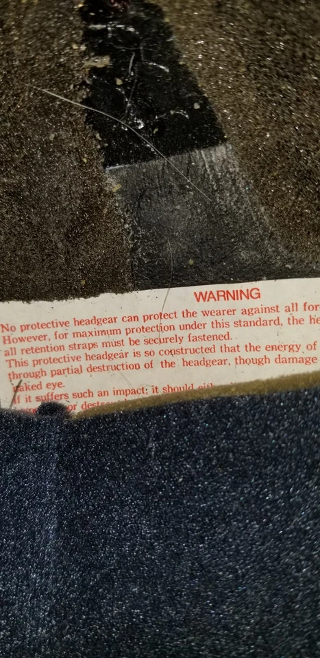 Casco de motocicleta Arai Signet/d rojo Snell DOT visera transparente - tamaño desconocido Foto 3 de 4