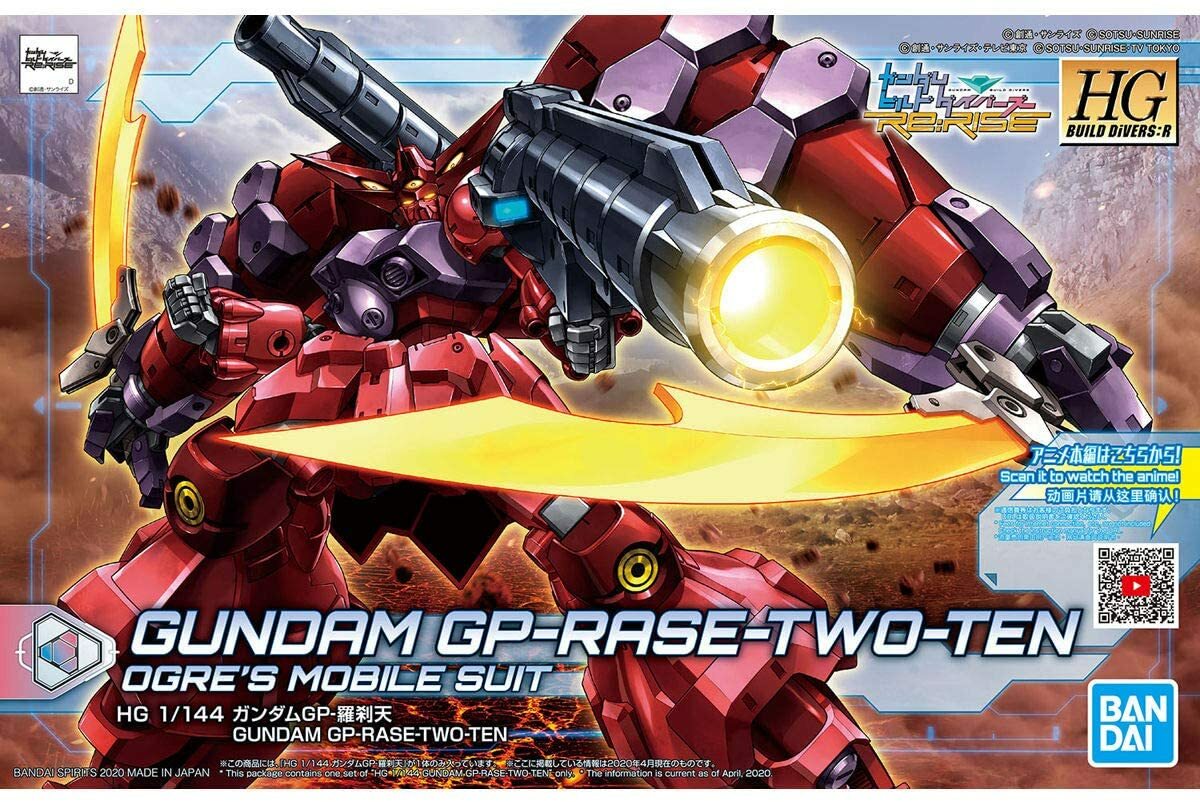 Gunpla 1/144 Bandai Gundam HGBD GP-Rase-Two-Ten Ogre's Mobile Suit