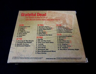 Grateful Dead Dick's Picks 29 Volume Twenty Nine 5/19,21/77 1977 6