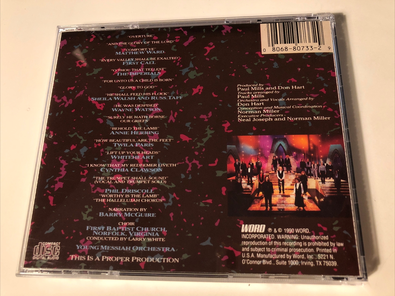 CD VARIOUS ARTISTS HANDEL'S YOUNG MESSIAH 1990 WORD 80688073329 eBay