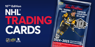 2024-25 Upper Deck Tim Hortons 10th EDITION - BASE & INSERTS! - FREE SHIPPING!