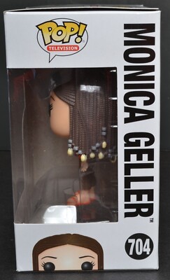 Funko Pop 'Television' MONICA GELLAR BRAIDS Vinyl Figure #704 New