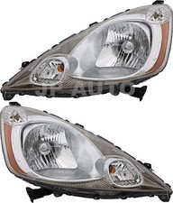 For 2009-2011 Honda Fit Headlight Halogen Set Driver And Passenger Side For 2009-2011 Honda Fit Headlight Halogen Set Driver And Passenger Side
