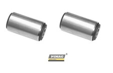 2 Boccole Silentblock Braccio Posteriore Fuselli Balestra per Fiat 500 - 126