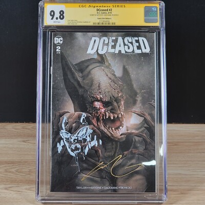 DCeased #2 Trade Dress John Giang SS Comics Elite DC Comics 2019 CGC 9.8 NM/MT