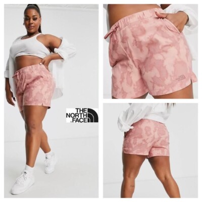 NWT $50 THE NORTH FACE Women PLUS 1X FLASH DRY Class V Shorts Athletic Pockets