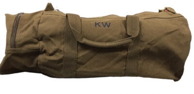 Earth Brown Canvas Double Ender Sports Bag 30'' X 13'' Rothco 2377