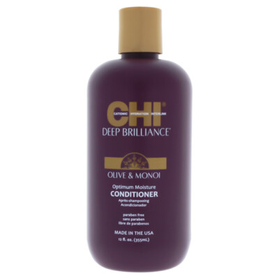CHI I0083981 Deep Brilliance Optimum Moisture Conditioner, 12 FL Oz